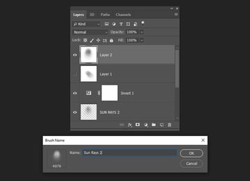 creating the second brush preset